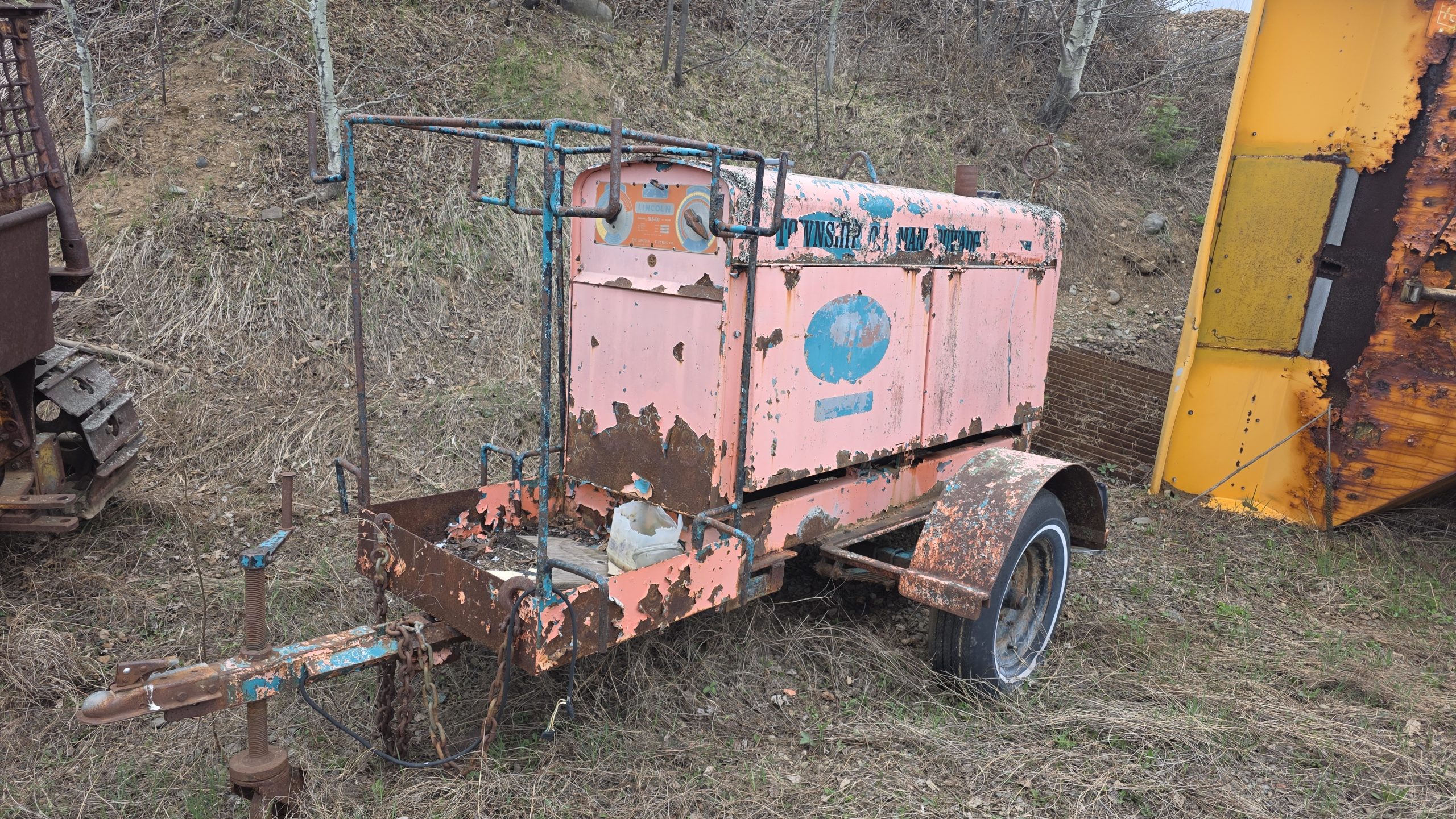 Lincoln Welder trailer