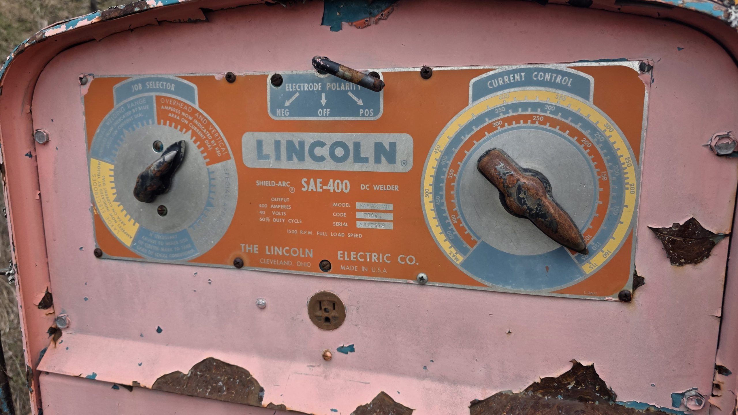 Lincoln Welder trailer