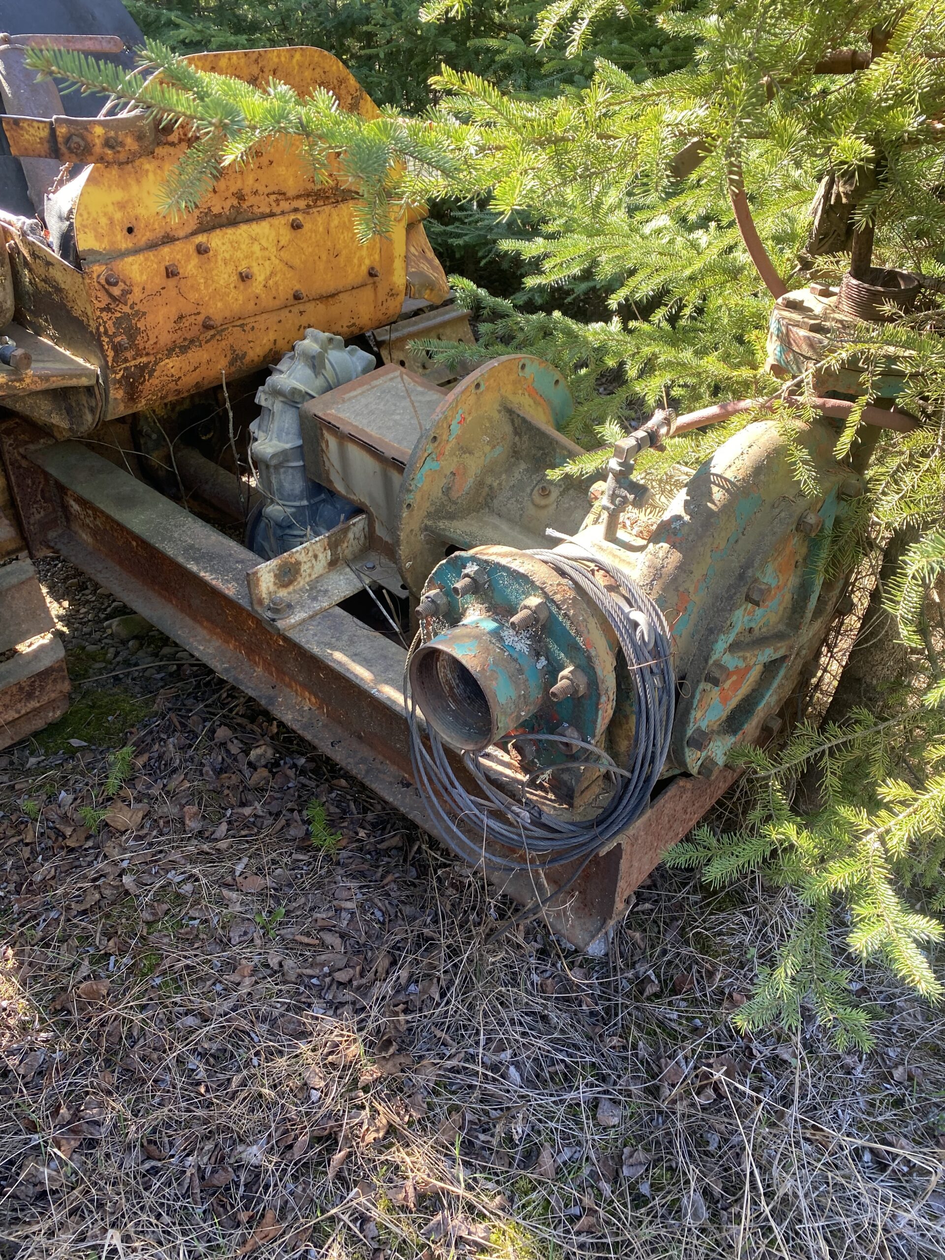 Caterpillar D2 Chassis and parts (multiple)